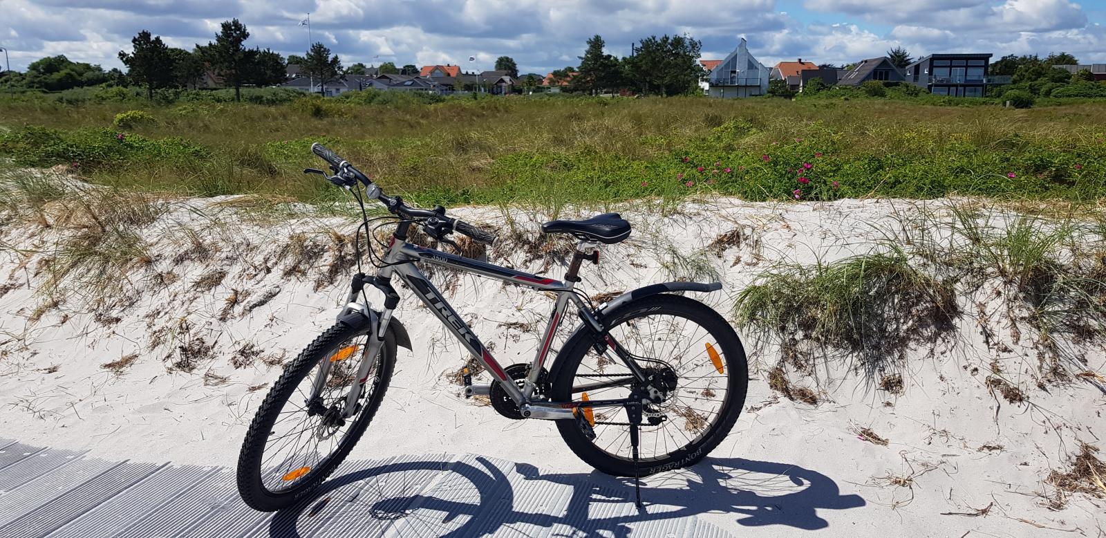 MTB på Øster Hurup strand - cykeludlejning