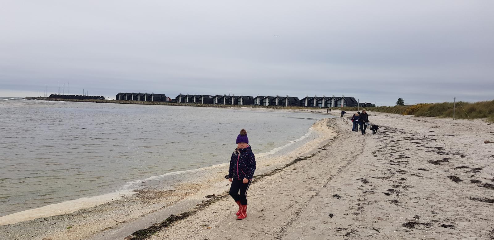 Vinter på stranden Øster Hurup