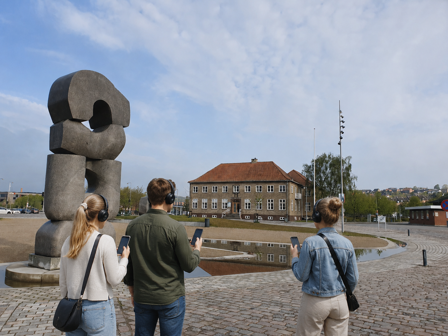 Historisk vandring i Hobro - digital guidet tur