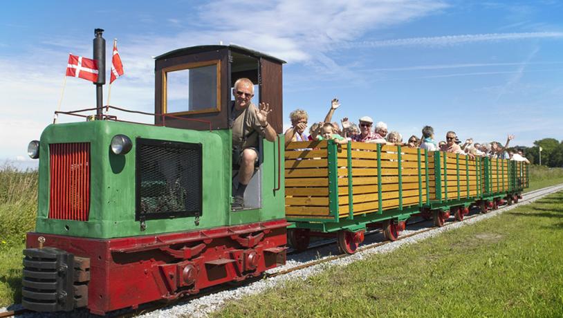 På tur med Tørvetoget i Lille Vildmose