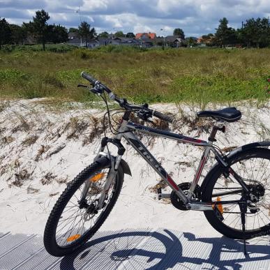 MTB på Øster Hurup strand - cykeludlejning