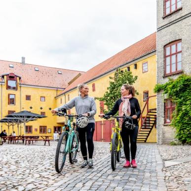 På cykel i Hobro